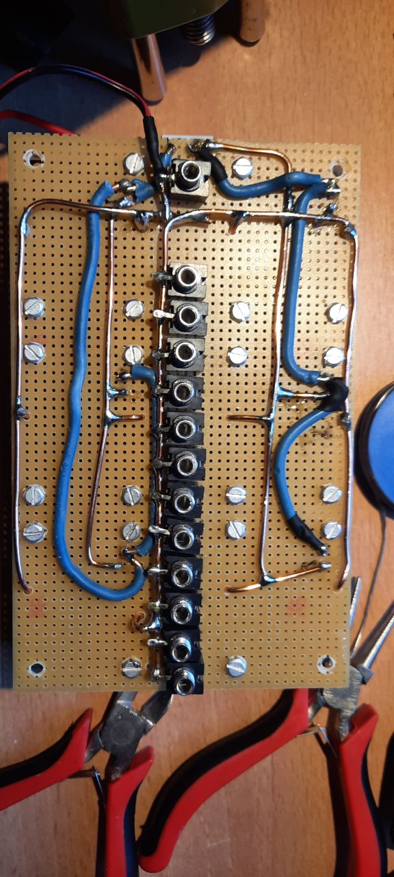Amplifiers board 2nd design underside