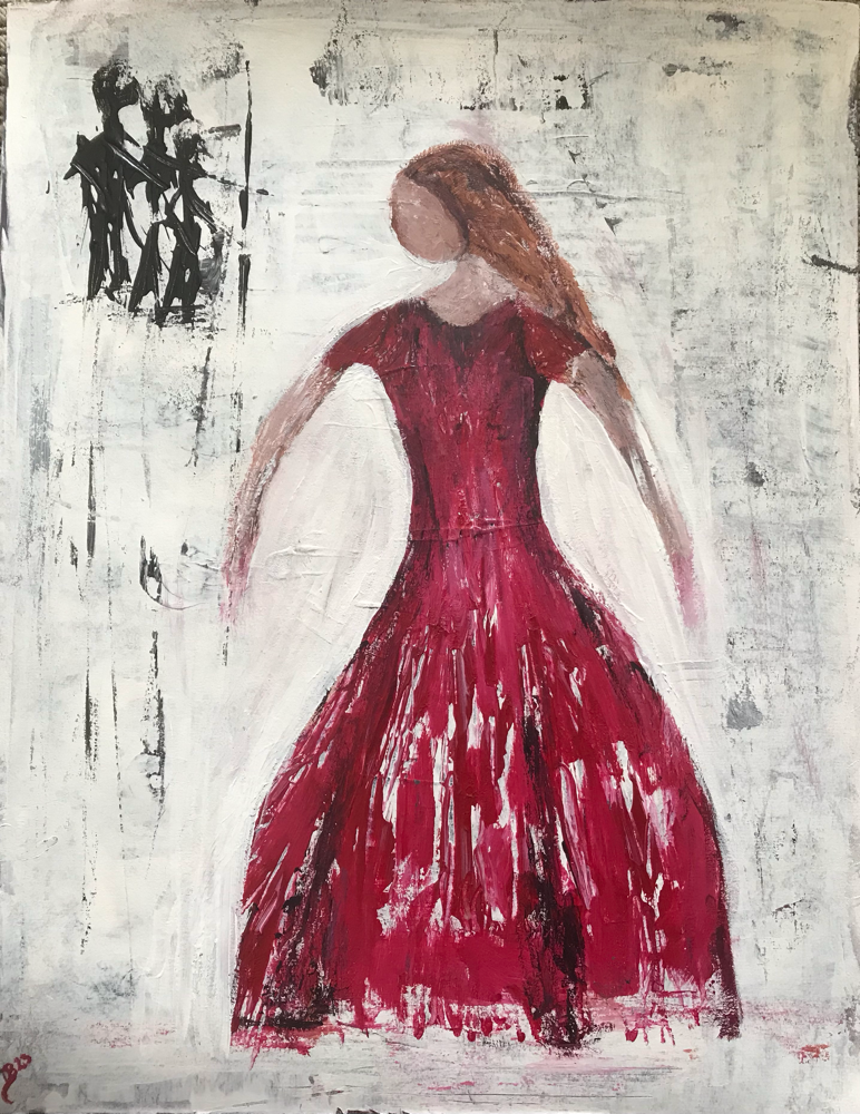 Acryl 64 x 50 Mauern