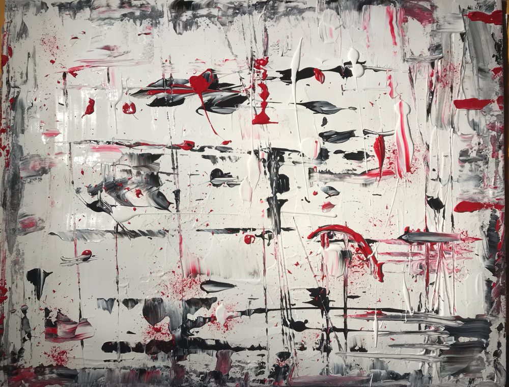 Acryl 64 x 50 Gefühlswelt III