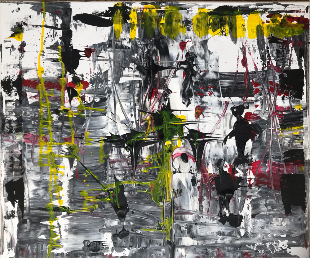 Acryl 50 x 60 Gefühlswelt II