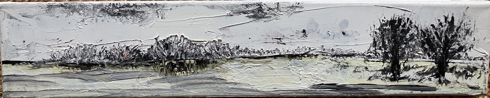 Winter II 60 x 20 Acryl