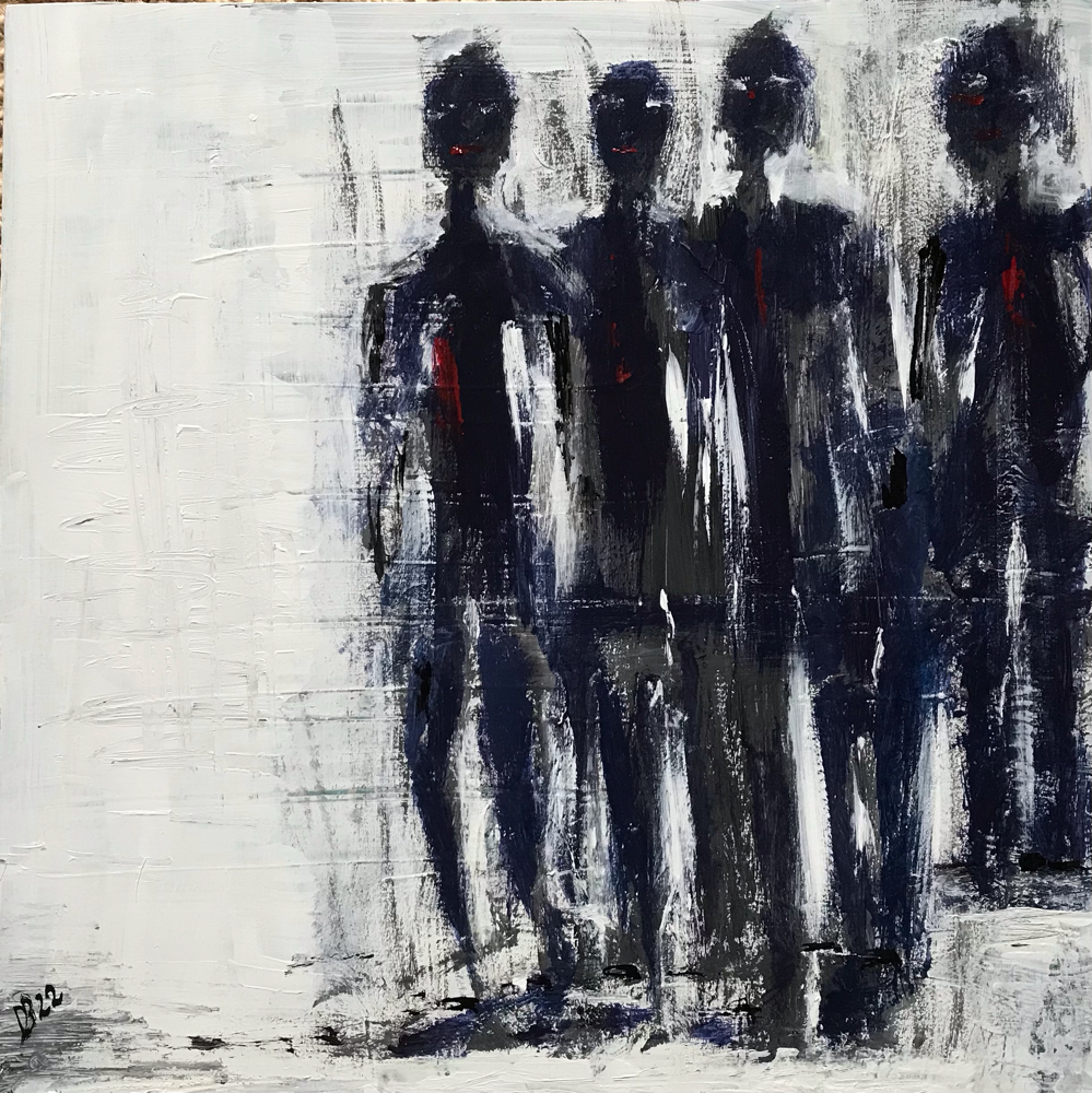 The Ramones 40 x 40 Acryl