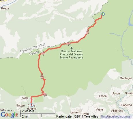 16.09.2011: Passo Cereda - Rif. Bruno Boz