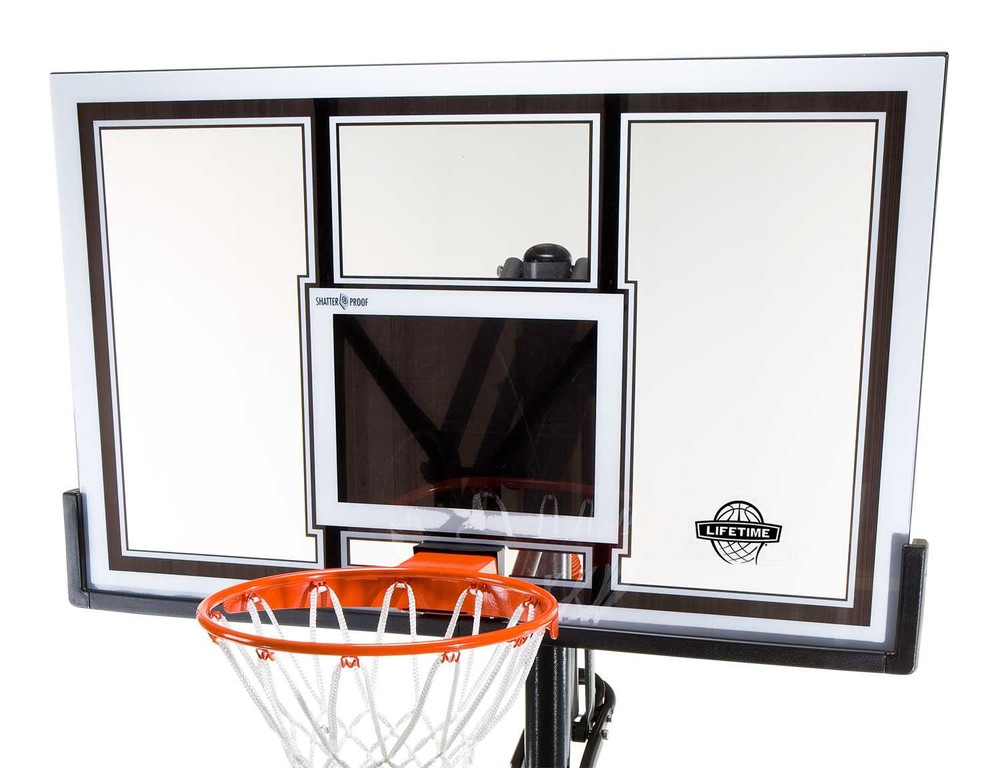 71524 Adjustable Durable Basketball Hoop Lifetime & Spalding Hoops