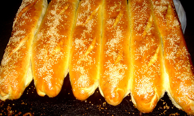 Frisch aus dem Backofen - unser hausgebackenes Brot.