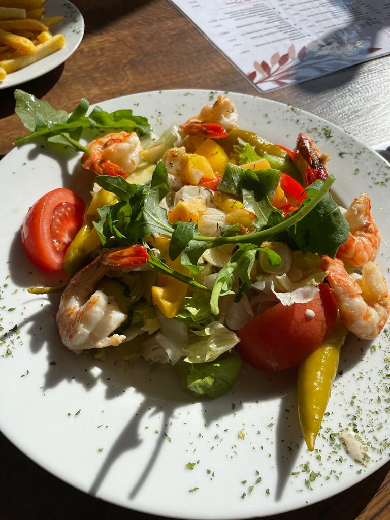 Garnelen-Salat