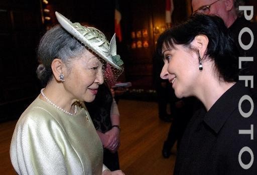 2005 Meeting The Emperor and Empress of Japan