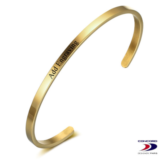 Bracelet acier personnalisable Clearance