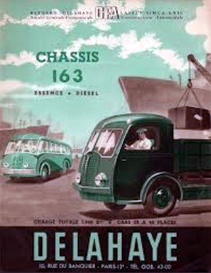 Autocars et camions (publicité) 