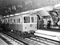 Le métro sur pneus en 1956