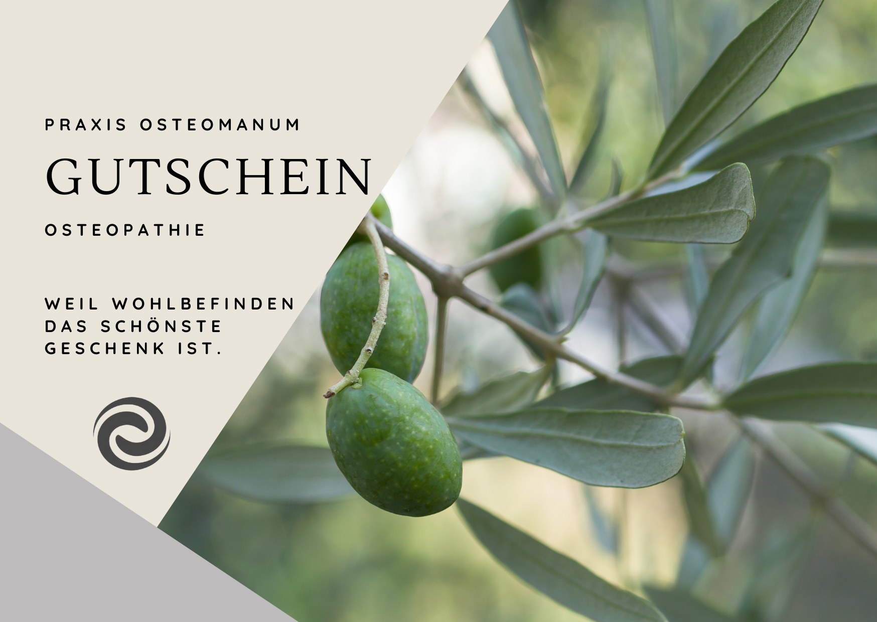 Gutscheine für Osteopathie