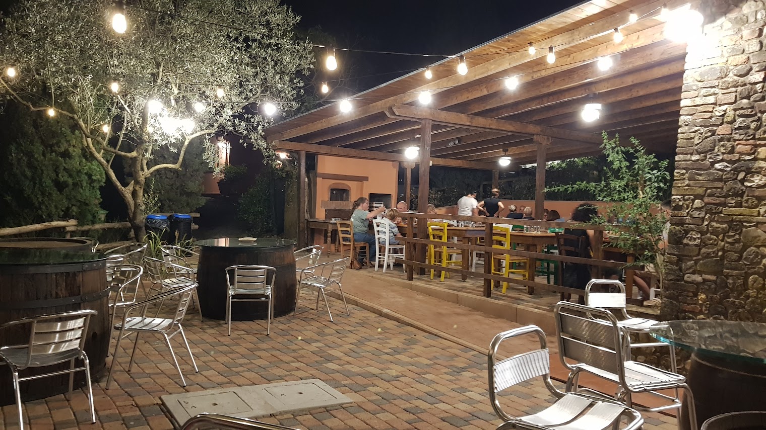 Der Bar- und Restaurantbereich