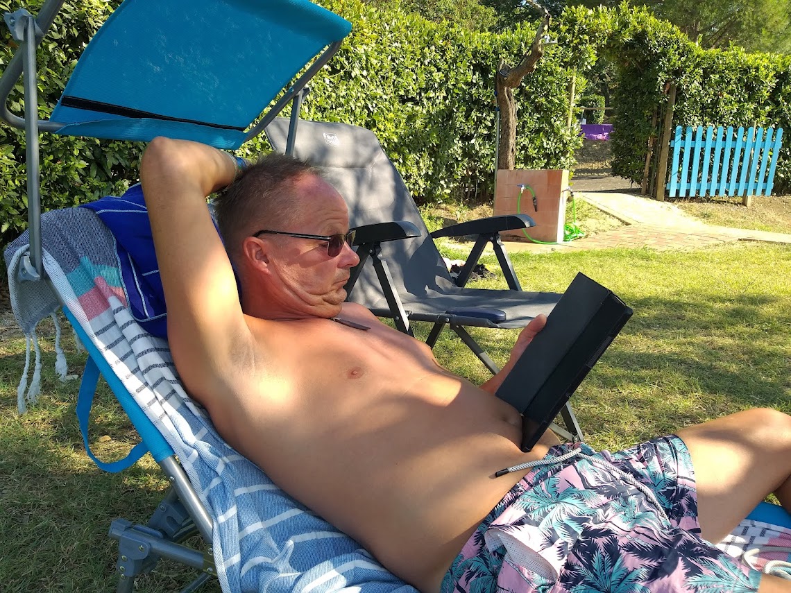 Chillen am Pool