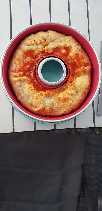 Unsere 1. Calzone.