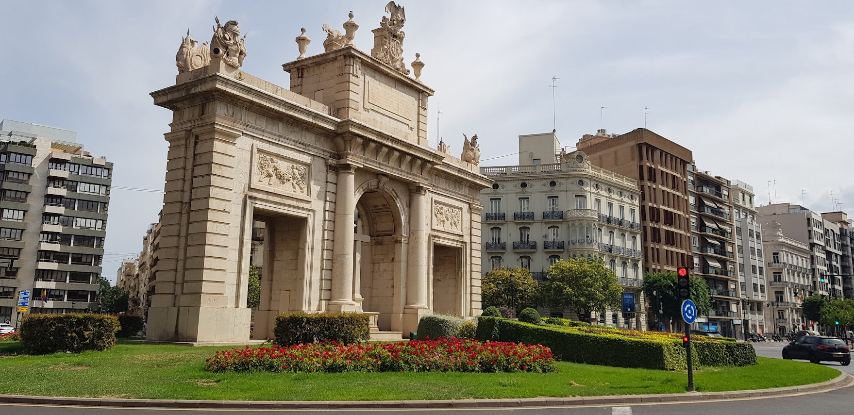 Der Triumphbogen von Valencia