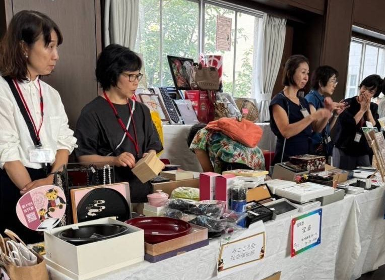 盛況！宮代祭ワンテーブルショップ