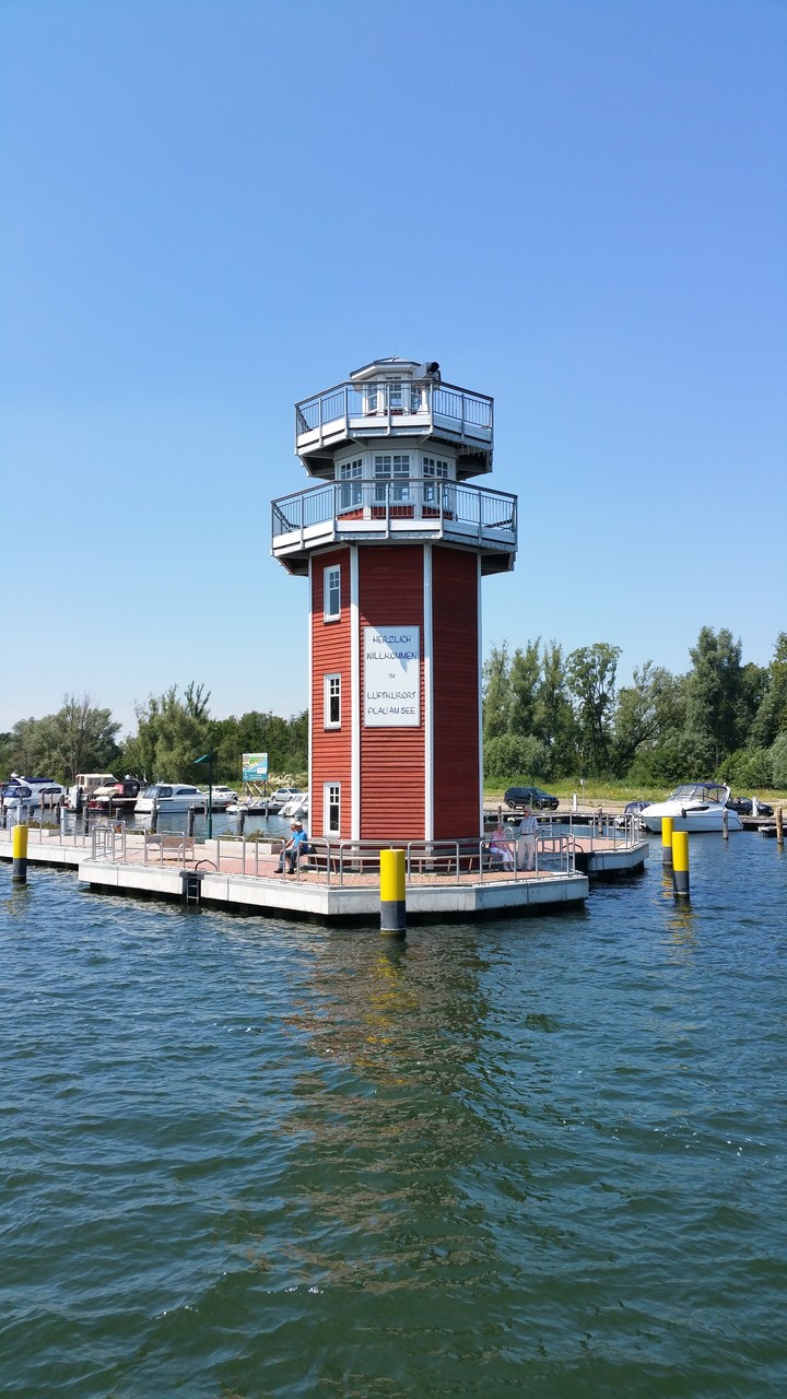 Leuchtturm von der Seeseite
