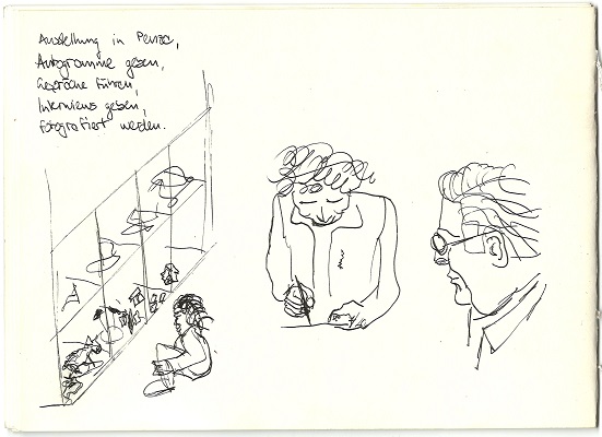 Autogrammstunde.