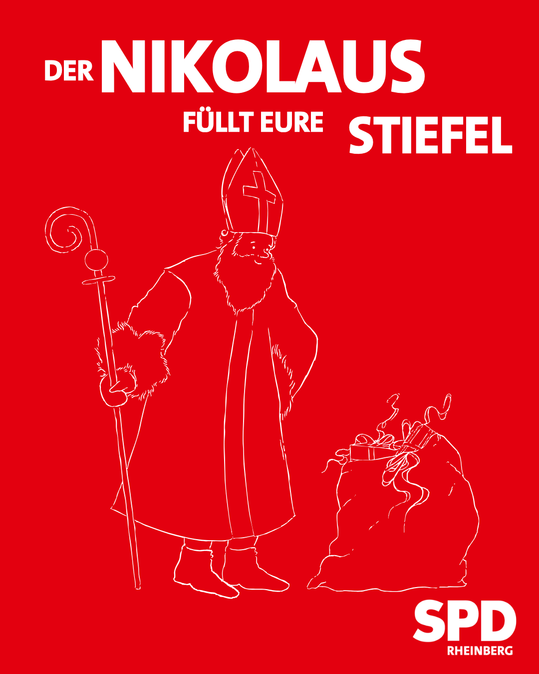 SPD Rheinberg startet Stiefel-Aktion zum Nikolaus