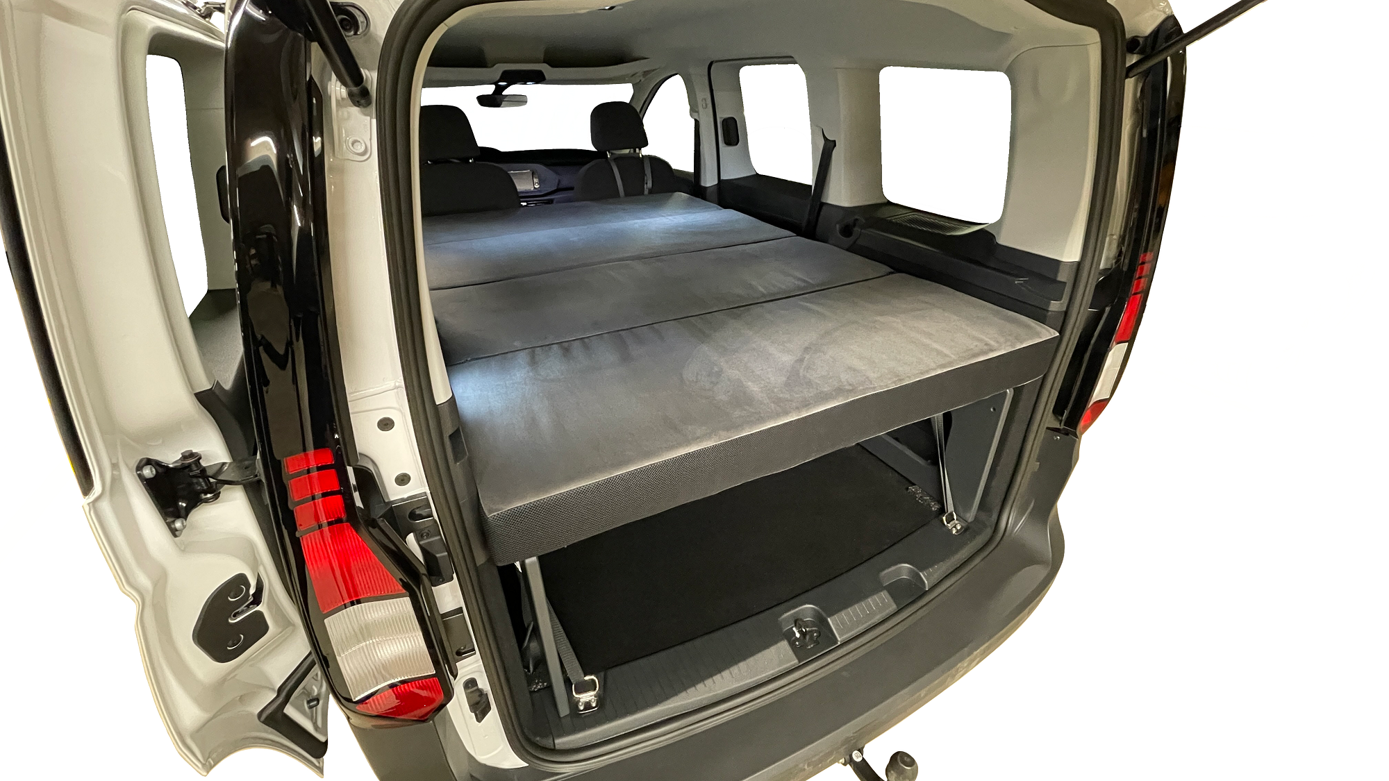 Ausbau- und Schlafsystem inkl. Matratze für VW Caddy und ähnliche