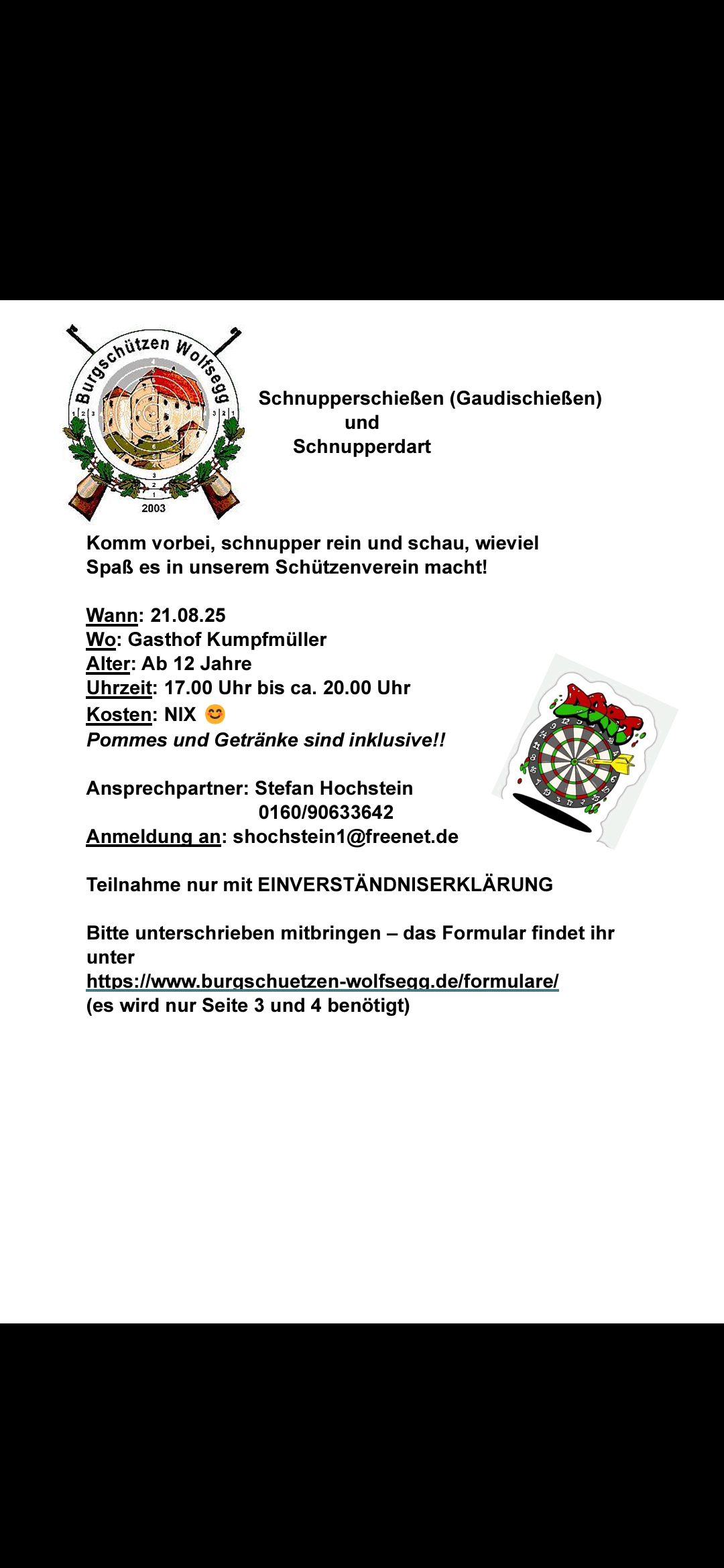 Ferienaktion im August!