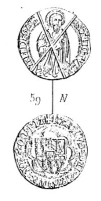 Demi Florin d'or, Charles le Téméraire, 1467 - 1477 (illustration de Pas)