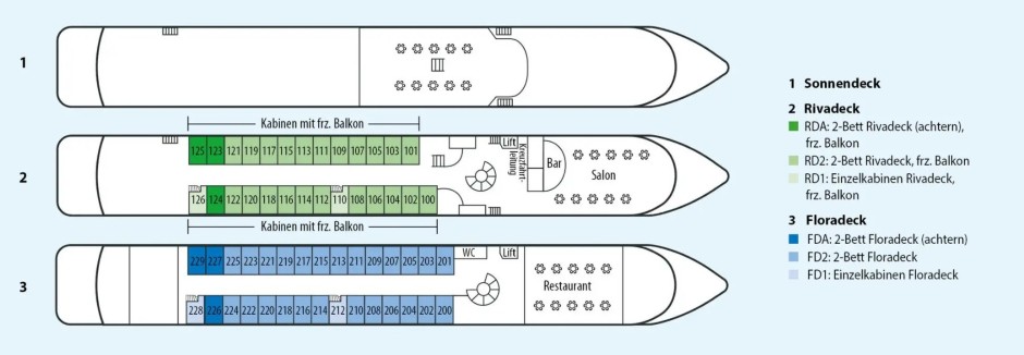 Deckplan MS VistaGracia 2026 