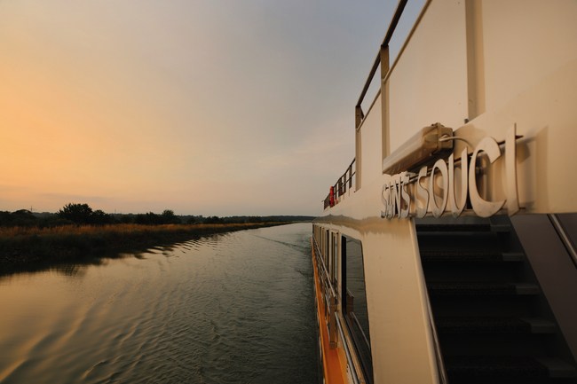 MS Sans Souci im Sonnenuntergang 2026