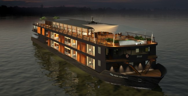 Aqua Mekong das beste Flusskreuzfahrtschiff der Welt 2026