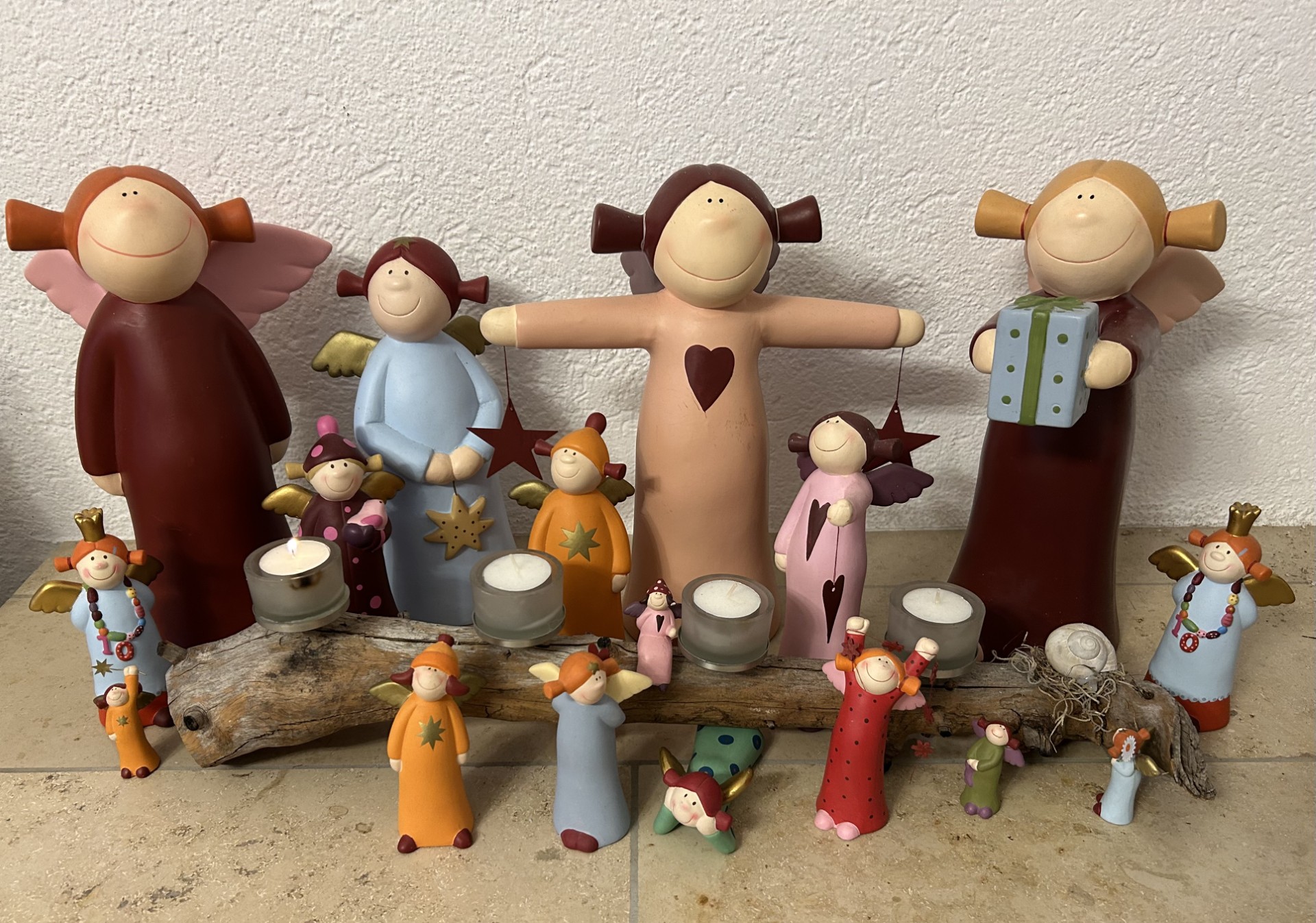 Verbunden durch Weihnachtsdeko