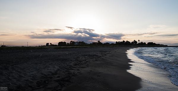 sonnenuntergang kurz vorm gargano