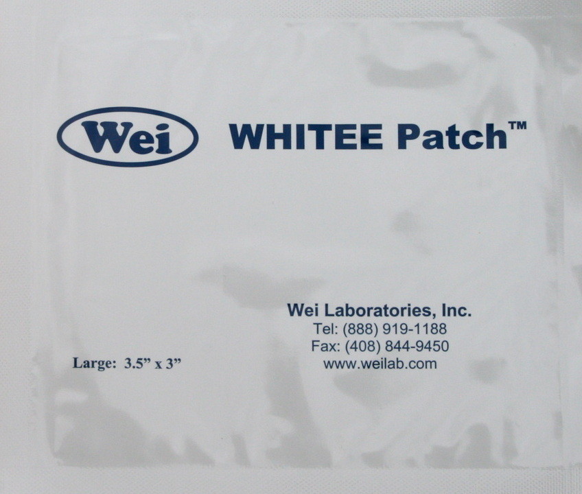 Wei Labs WHITEE Patch Kidney, Lung, Musculoskeletal, Digestive Support