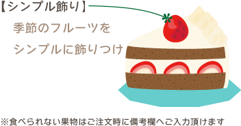 シンプル飾り