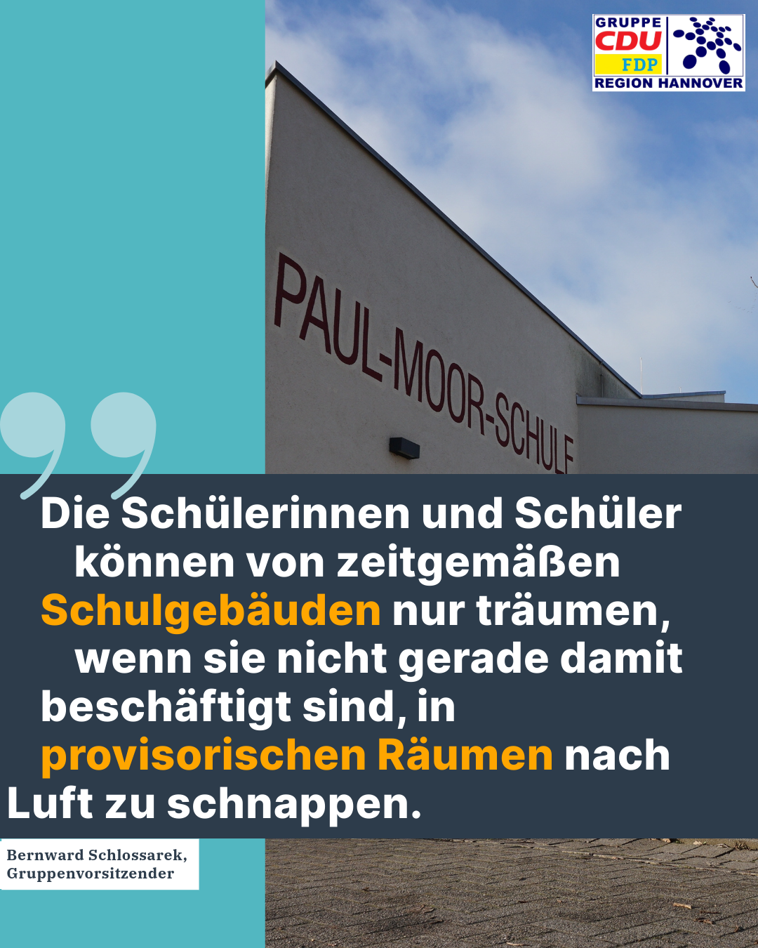Schulen im Ausnahmezustand – Bildungspolitik mit Abrissbirne.