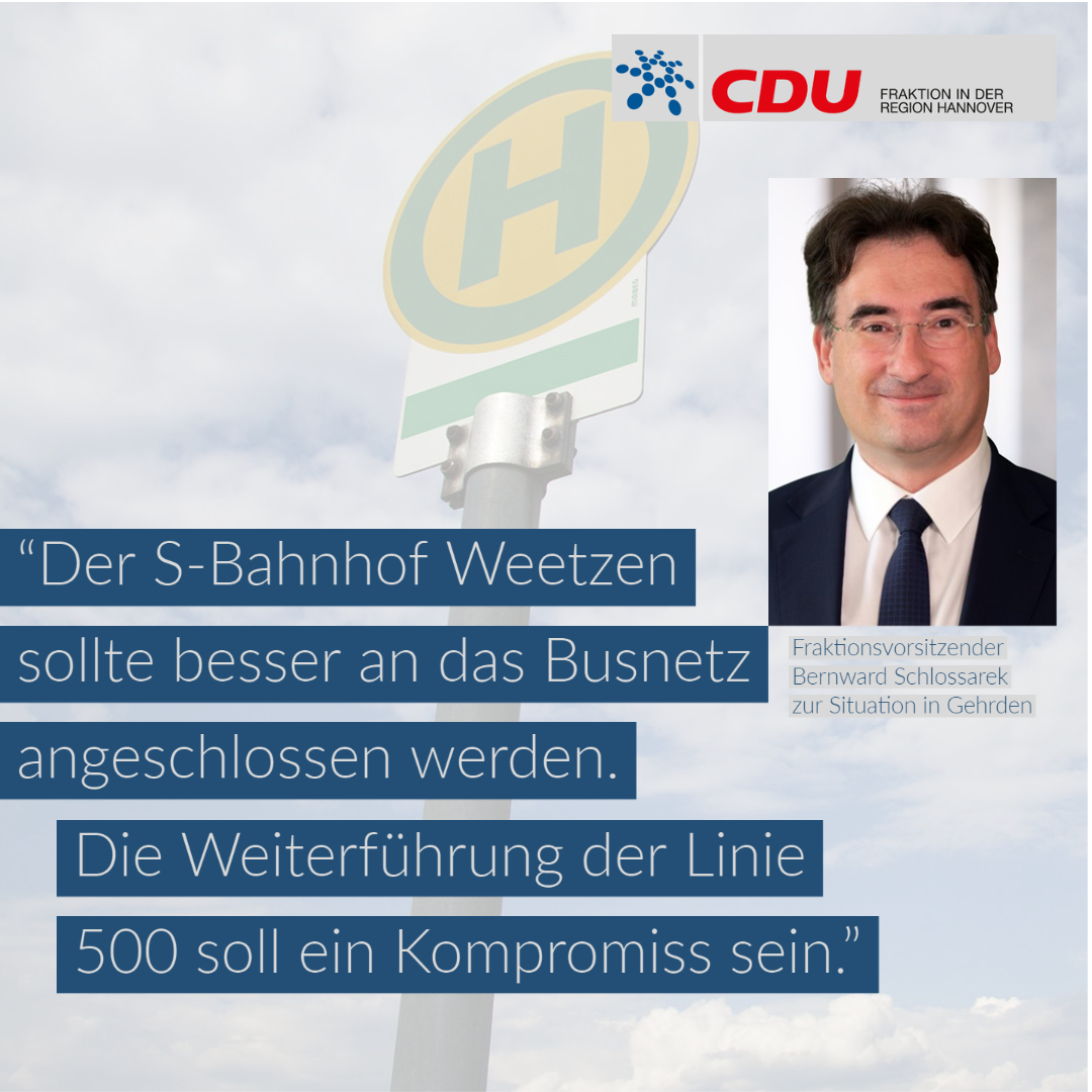 Verkehrsausschuss beschließt Angebot eines Bedarfsverkehrs zwischen Gehrden und Bahnhof Weetzen