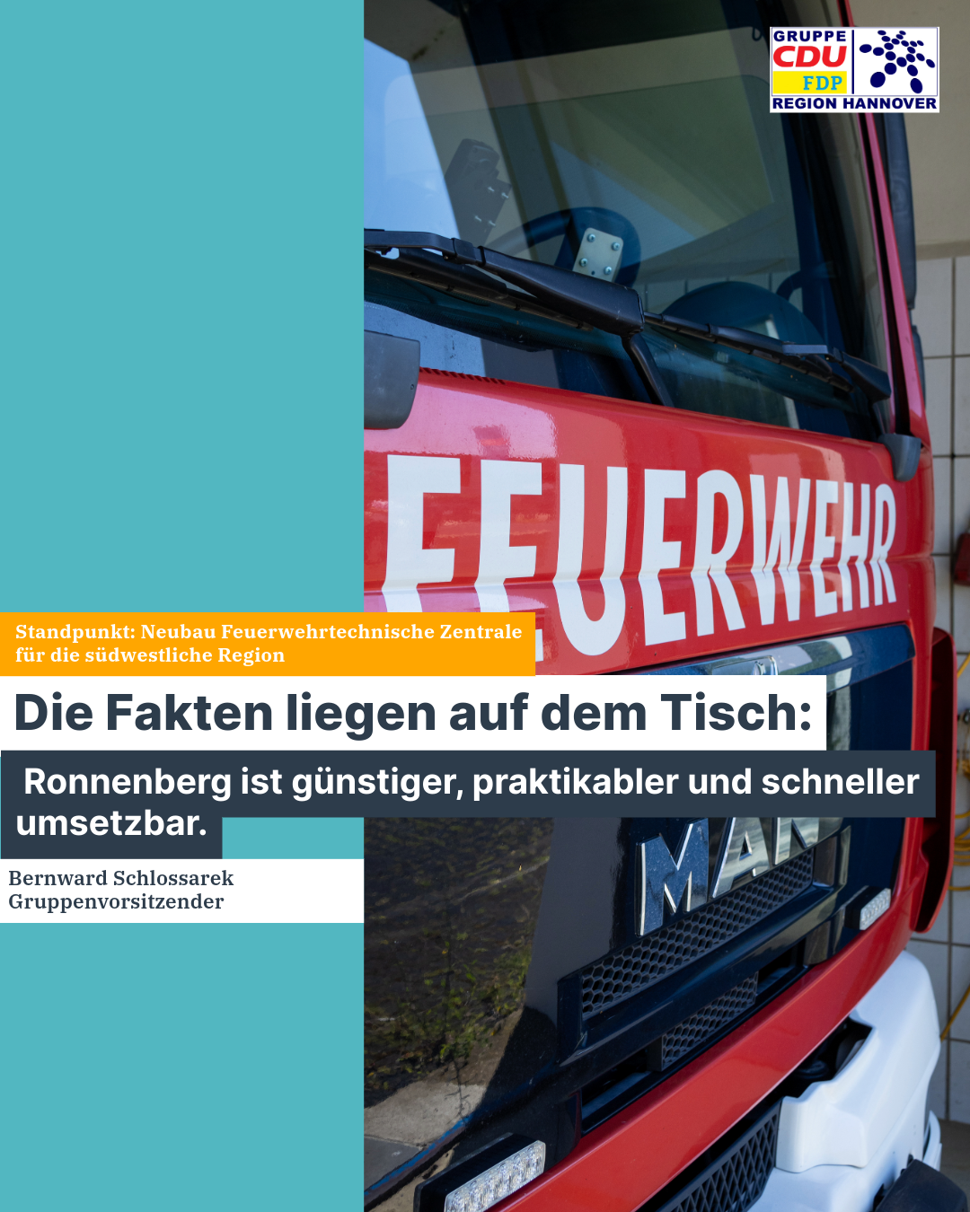 Feuer frei für Ronnenberg – aber bitte noch dieses Jahrhundert!
