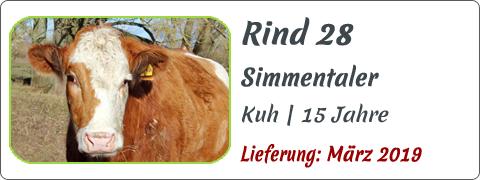 Rind 28 | Mein BioRind