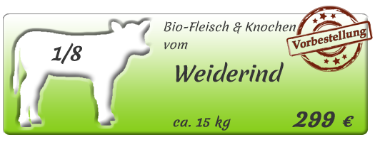 Ein Achtel Weiderind kaufen | Mein BioRind