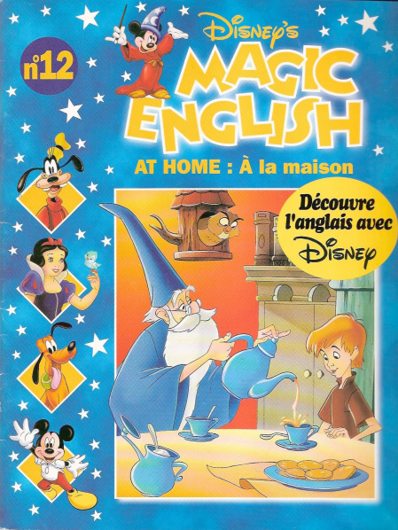 image magazine presse / presse grand-public : disney’s magic english (disney | presse grand-public)