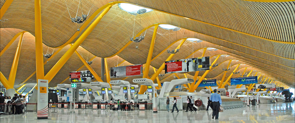 Terminal 4 Aeropuerto Adolfo Suarez Madriz Baraja. Imagen: Web AENA