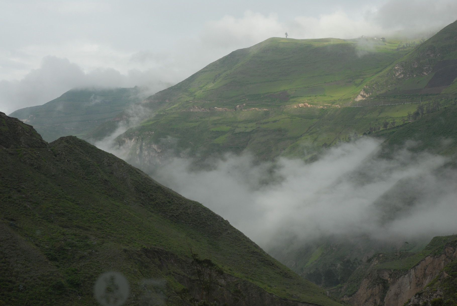 Wolken in der Schlucht