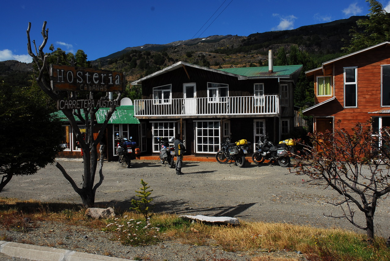 Die Hosteria Carreterra Austral in Puerto Tranquilo