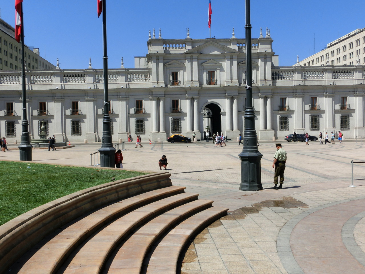 Der Plaza de Armas...