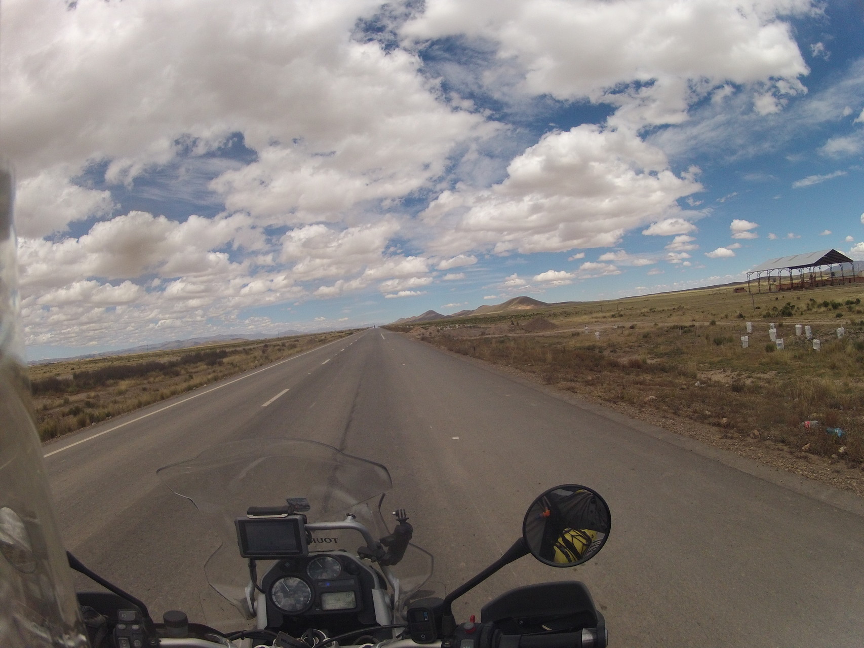 ... beim Fahren von La Paz nach Oruro