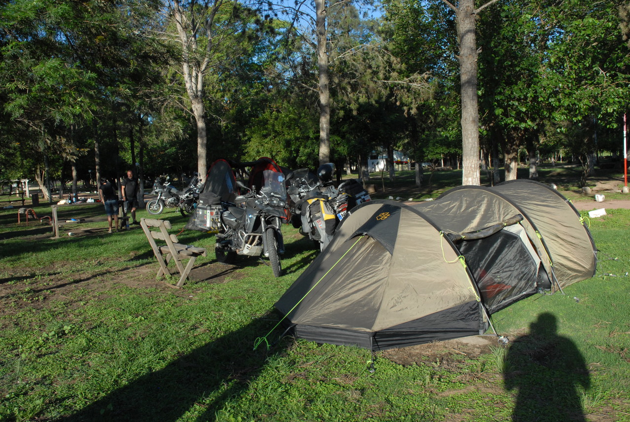 First Camping in Southamerica