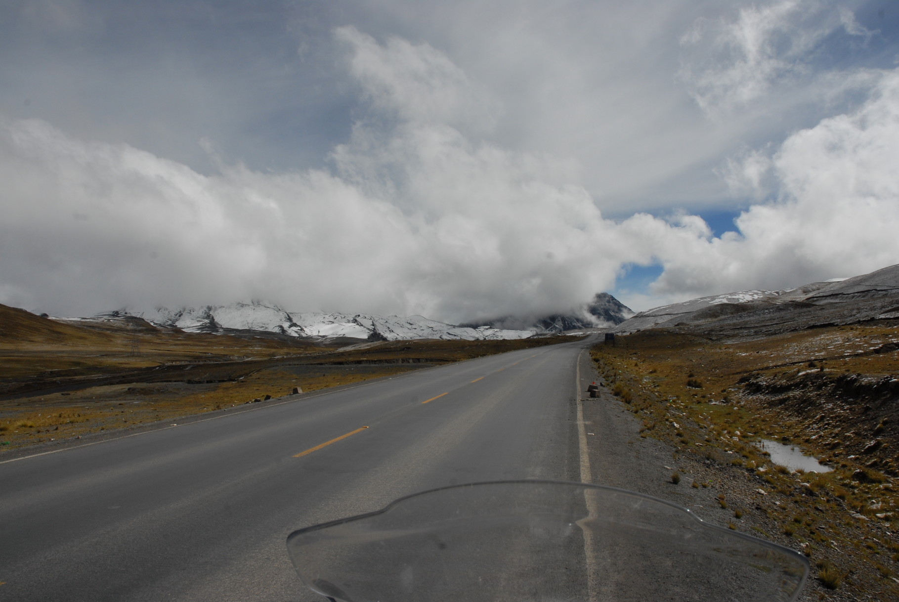 Auf der Anfahrt nach La Paz