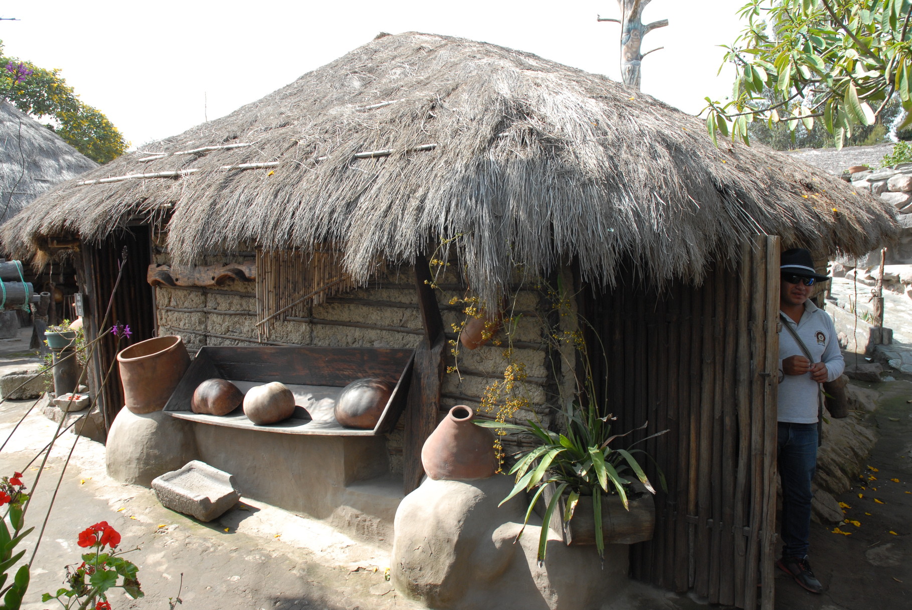 Ein uraltes Haus aus der Gegend