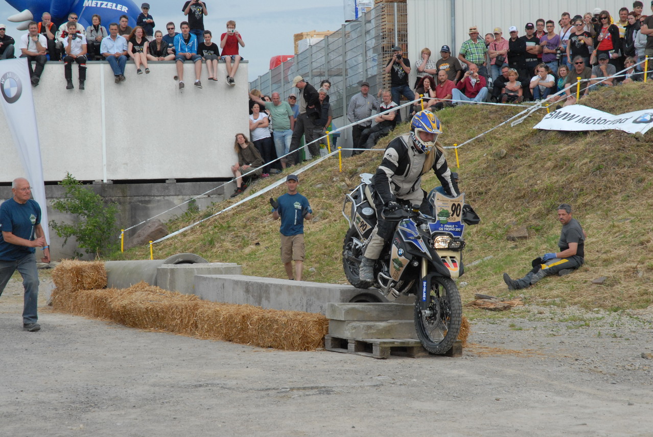 Treppauf und Treppab gings durchs Finale