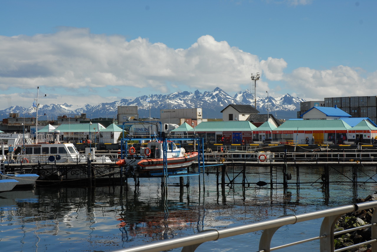 Im Hafen von Ushuaia