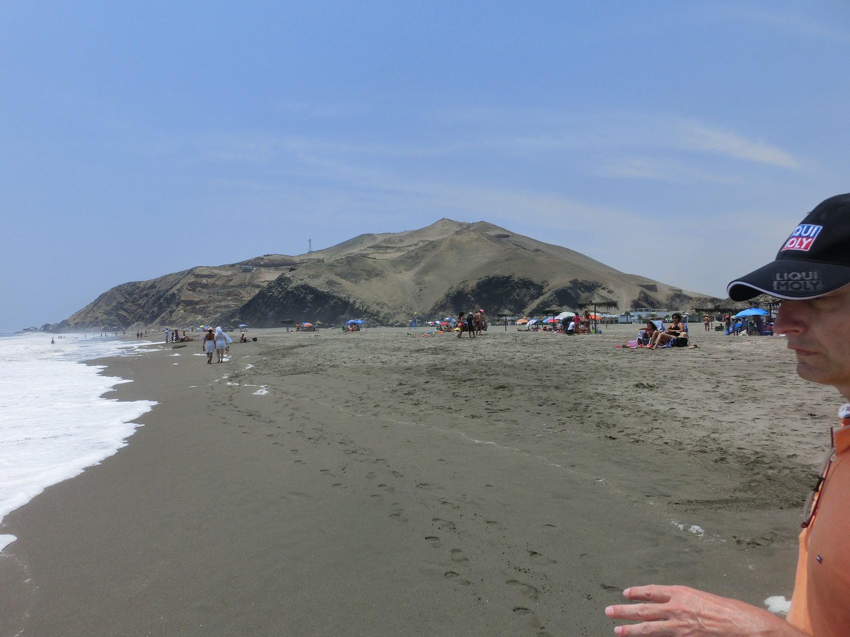 Beim Strandspaziergang in Puerto Viejo